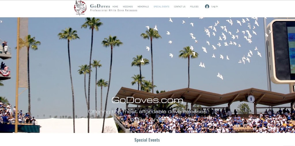 GoDoves.com - Bay Area White Dove Release | 26255 Eden Landing Rd, Hayward, CA 94545 | Phone: (408) 622-9944