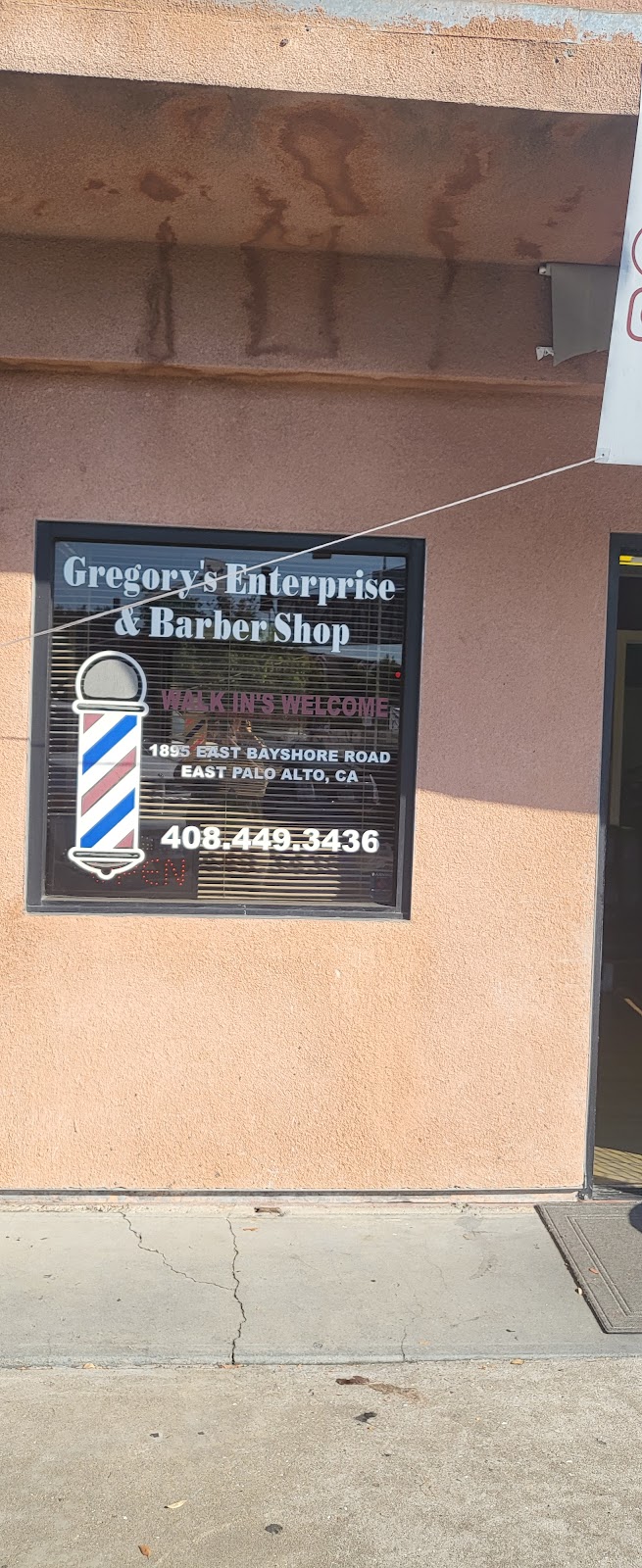 Gregorys Enterprise & Barbershop | 1895 E Bayshore Rd, East Palo Alto, CA 94303 | Phone: (408) 449-3436