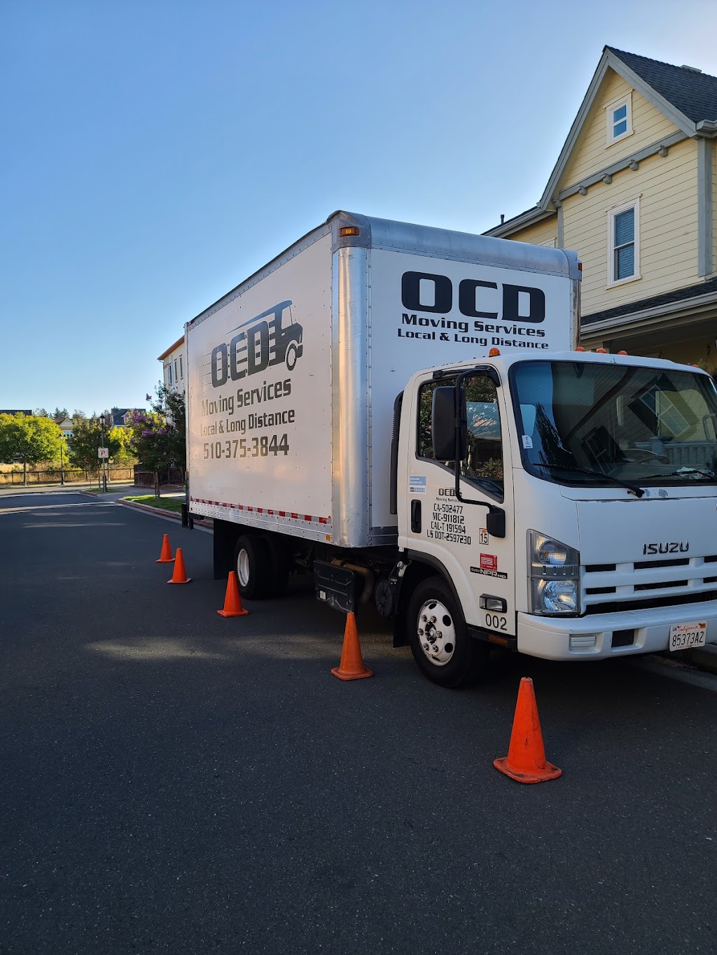 OCD Moving Services | 5914 Cobblestone Ct, El Sobrante, CA 94803 | Phone: (510) 375-3844