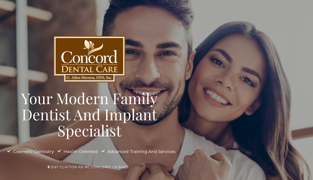 Concord Dental Care - Gene Allen R. Herrera, DDS | 5167 Clayton Rd Suite C, Concord, CA 94521 | Phone: (925) 682-8566