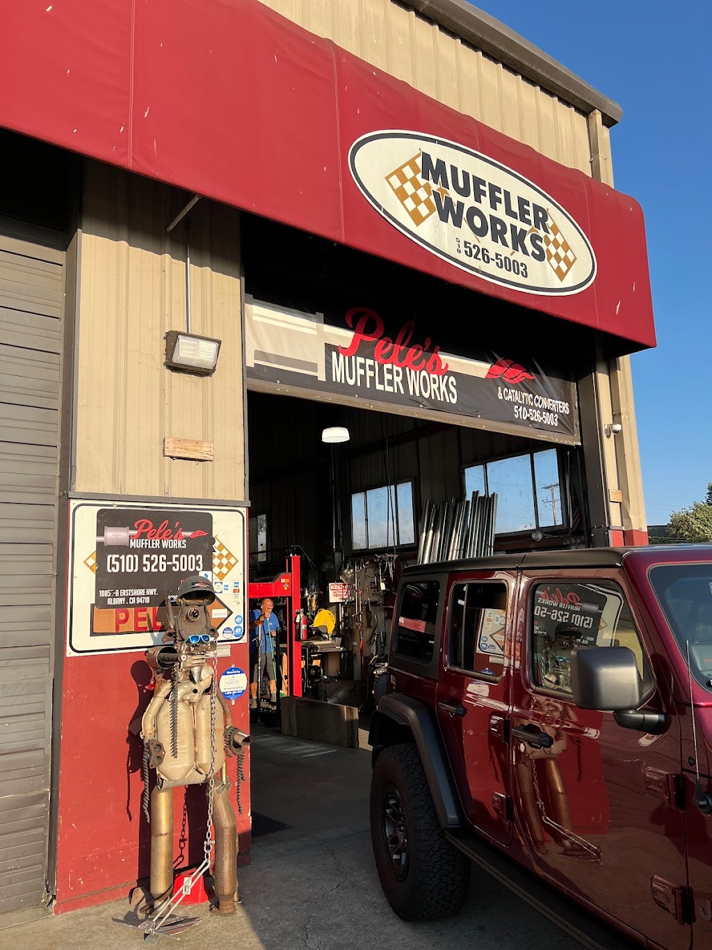 Peles Muffler Works | 1085 Eastshore Hwy, Albany, CA 94710 | Phone: (510) 526-5003