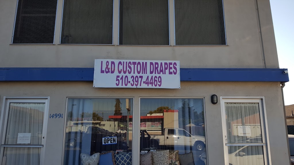 L&D Custom Drapes | 14991 Farnsworth St, San Leandro, CA 94579 | Phone: (510) 397-4469