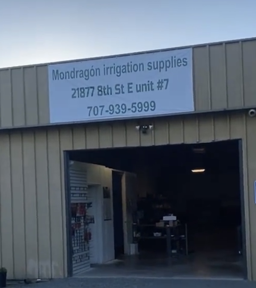MONDRAGON IRRIGATION SUPPLIES | 21877 8th St E Unit 7, Sonoma, CA 95476 | Phone: (707) 939-5999