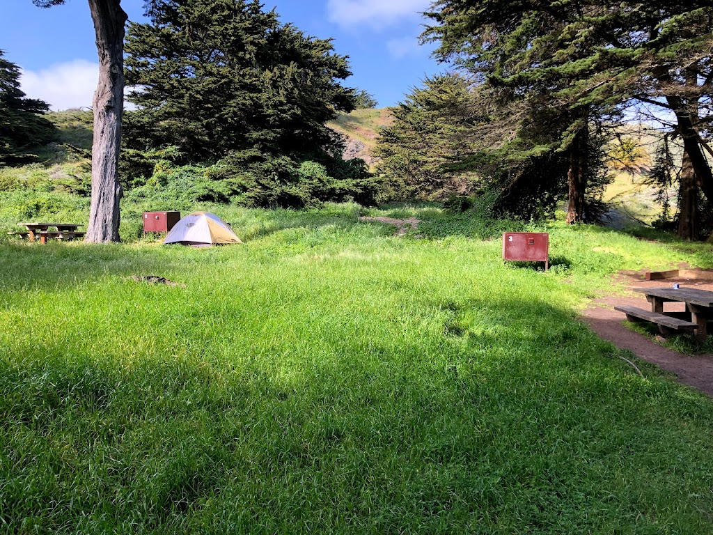 Bicentennial Campground | 948 Fort Barry, Sausalito, CA 94965 | Phone: (415) 331-1540