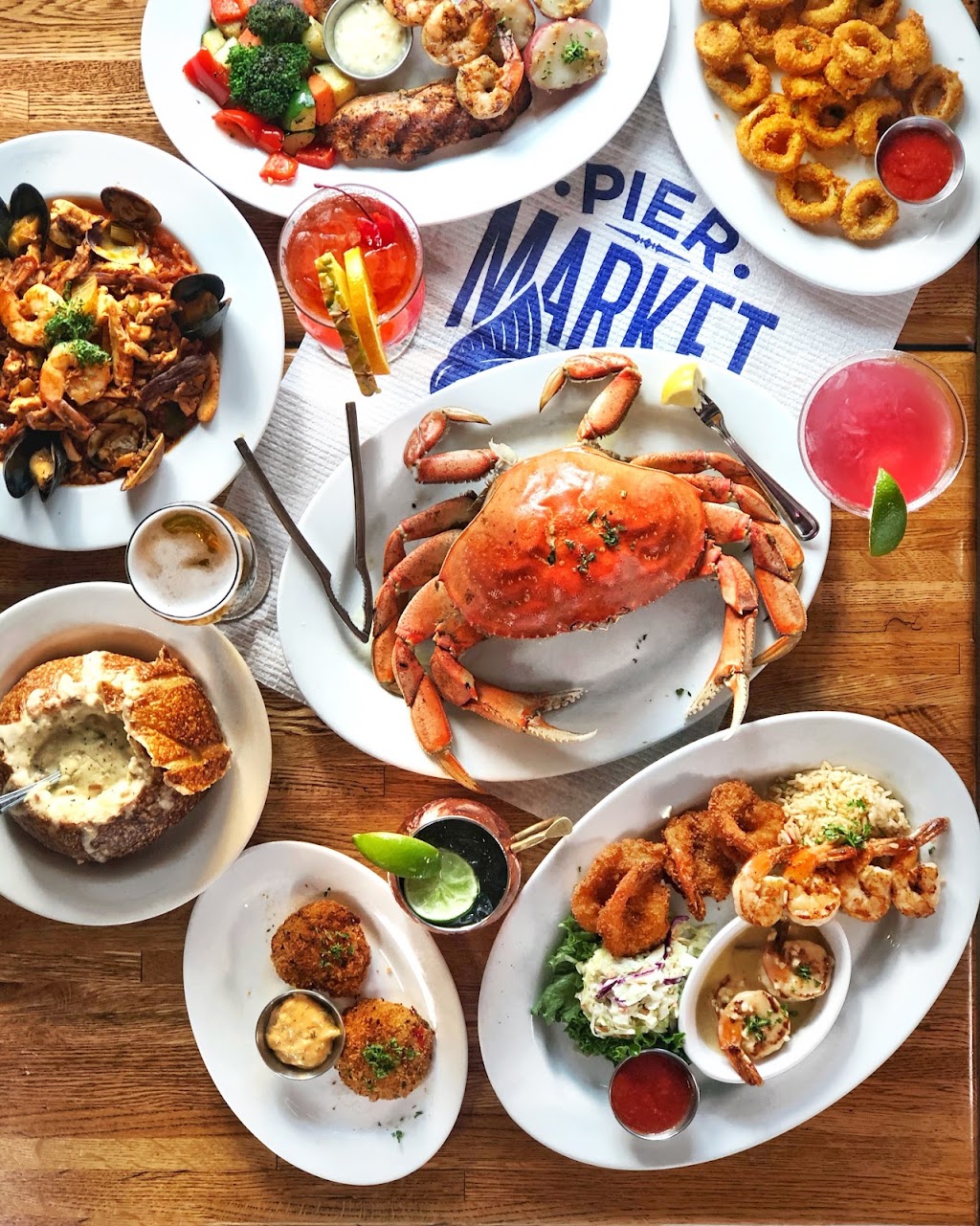Pier Market Seafood Restaurant | 39 Pier 39, San Francisco, CA 94133 | Phone: (415) 989-7437
