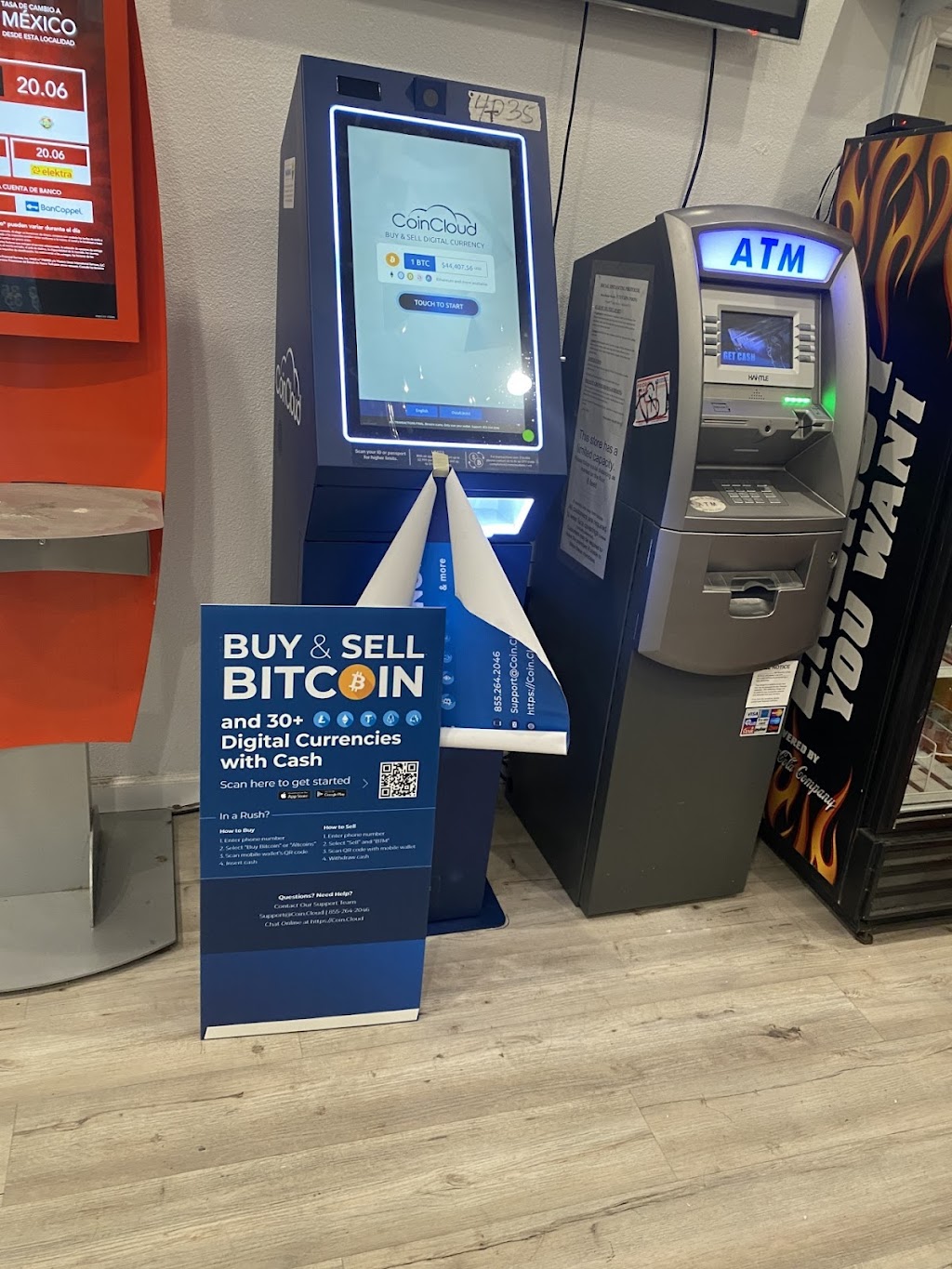 Coin Cloud Bitcoin ATM | 18 N 7th St, San Jose, CA 95112 | Phone: (669) 201-9128