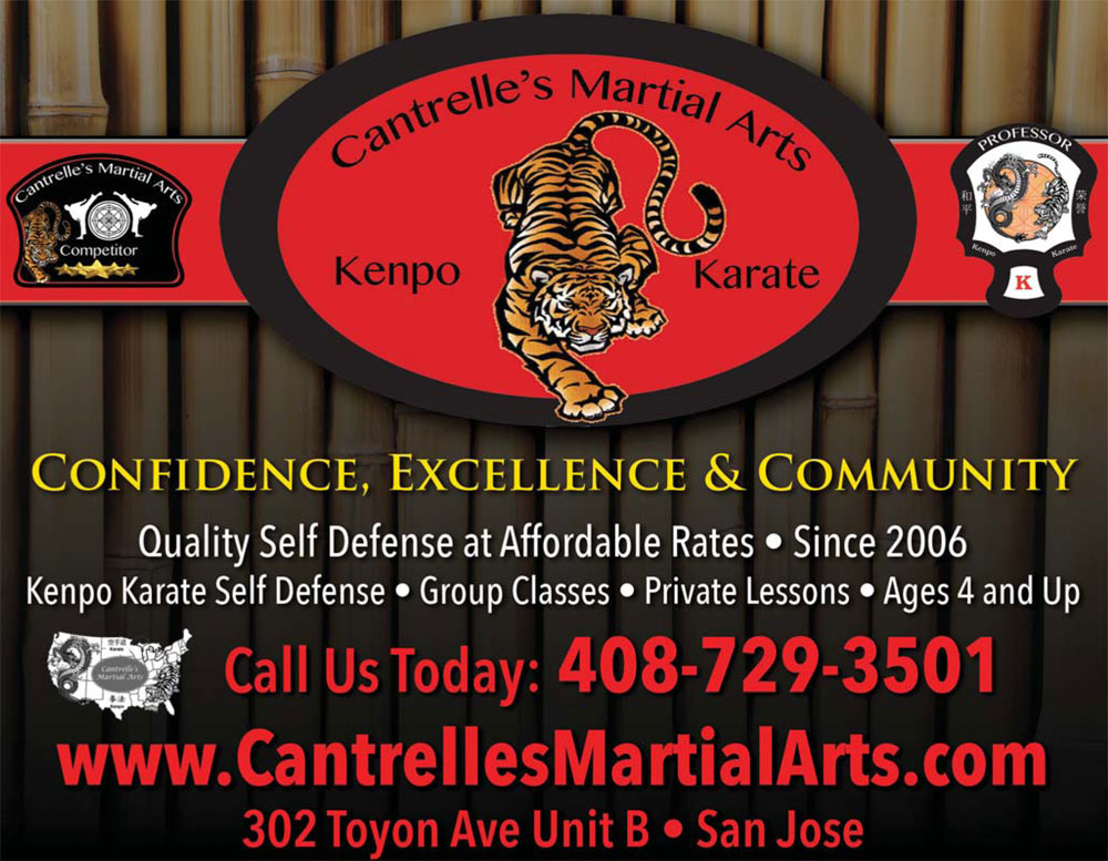 Cantrelles Martial Arts | 302 Toyon Ave B, San Jose, CA 95127 | Phone: (408) 729-3501