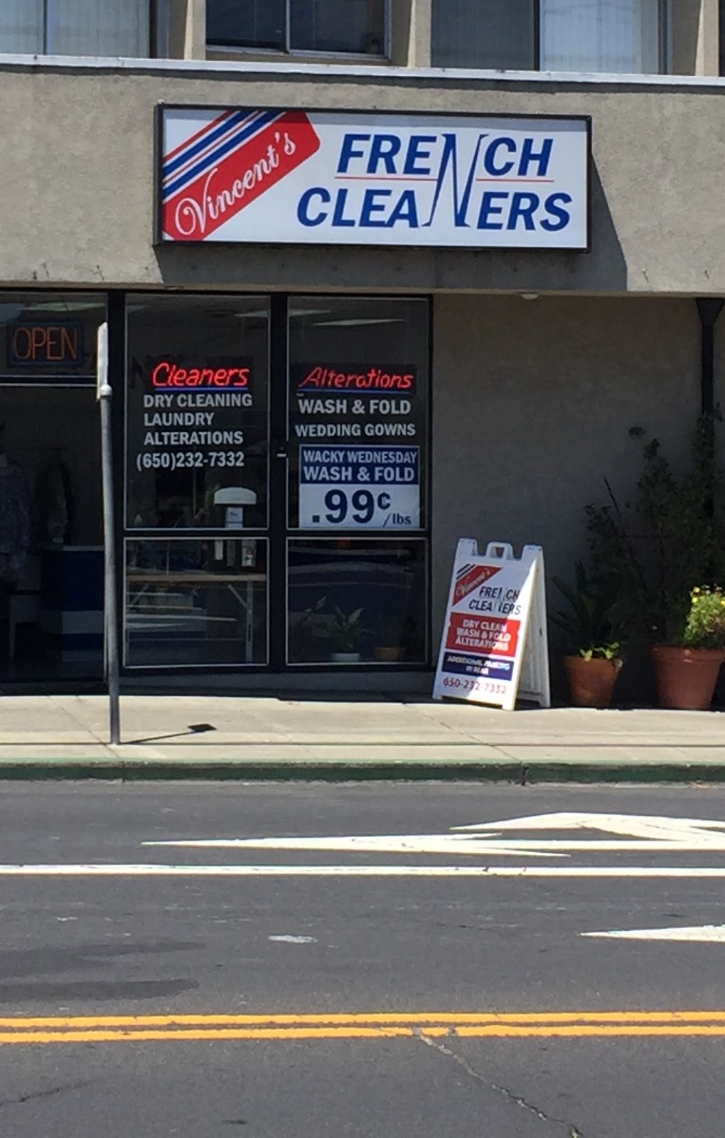Vincents French Cleaners | 1088 Alameda de las Pulgas, Belmont, CA 94002 | Phone: (650) 232-7332
