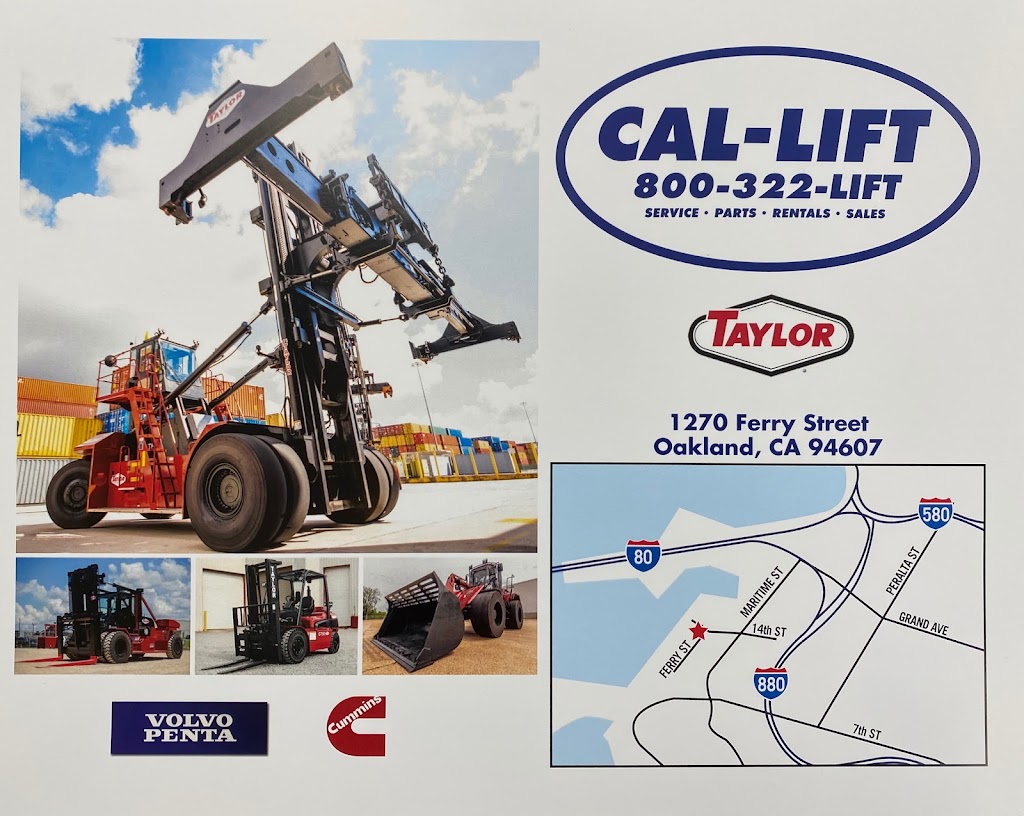 Cal-Lift, Inc. | 1270 Ferry St, Oakland, CA 94607 | Phone: (800) 322-5438