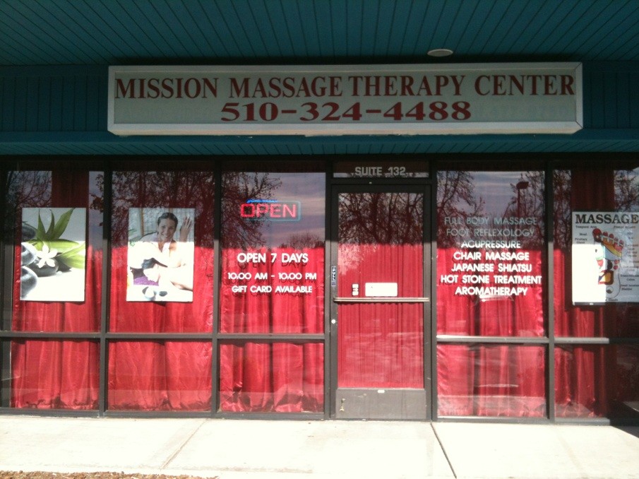 Mission Massage Therapy Center | 30048 Mission Blvd #132, Hayward, CA 94544 | Phone: (510) 324-4488