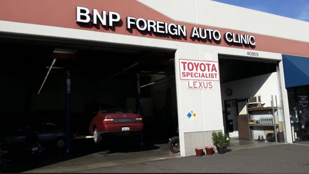 BNP Foreign Auto & Fremont Alignment | 40869 Albrae St, Fremont, CA 94538 | Phone: (510) 226-9570
