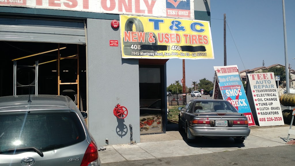 T & C New & Used Tires | 2845 Monterey Hwy STE 23, San Jose, CA 95111 | Phone: (408) 226-2520