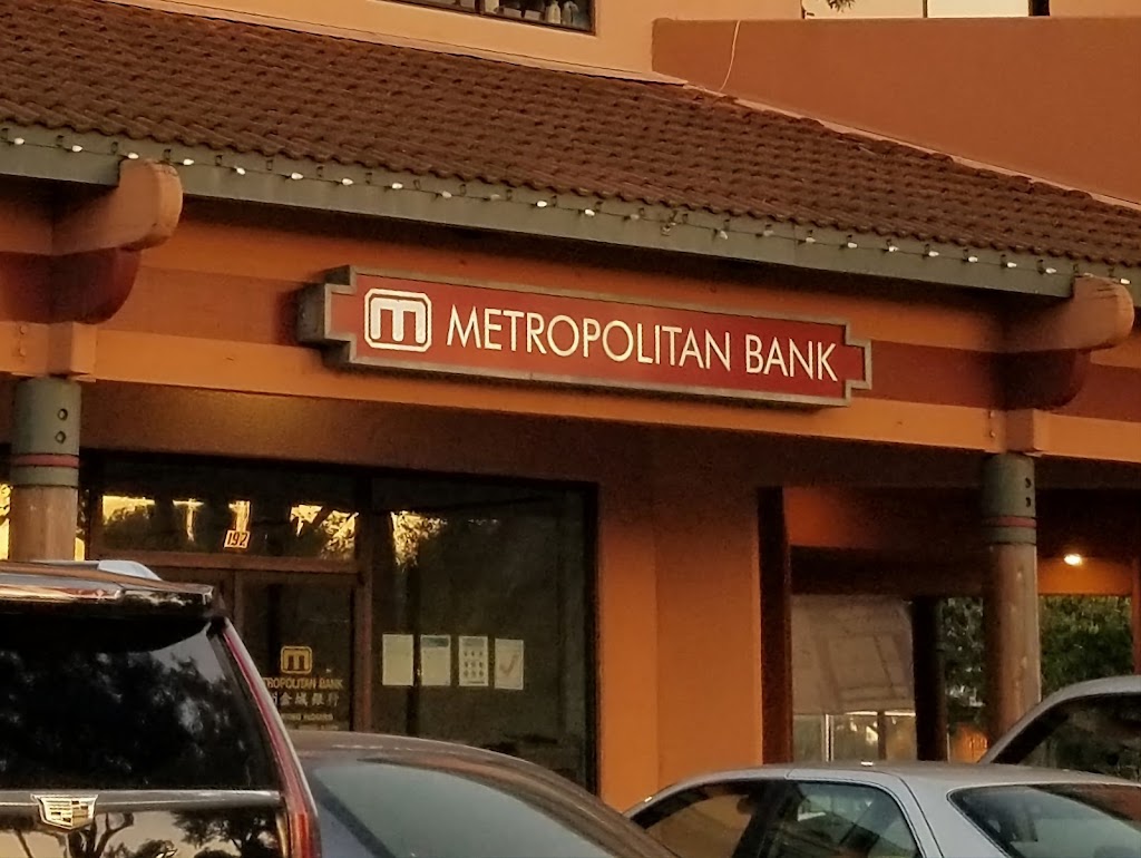 Metropolitan Bank | 1816 Tully Rd # 192, San Jose, CA 95122 | Phone: (408) 274-3707