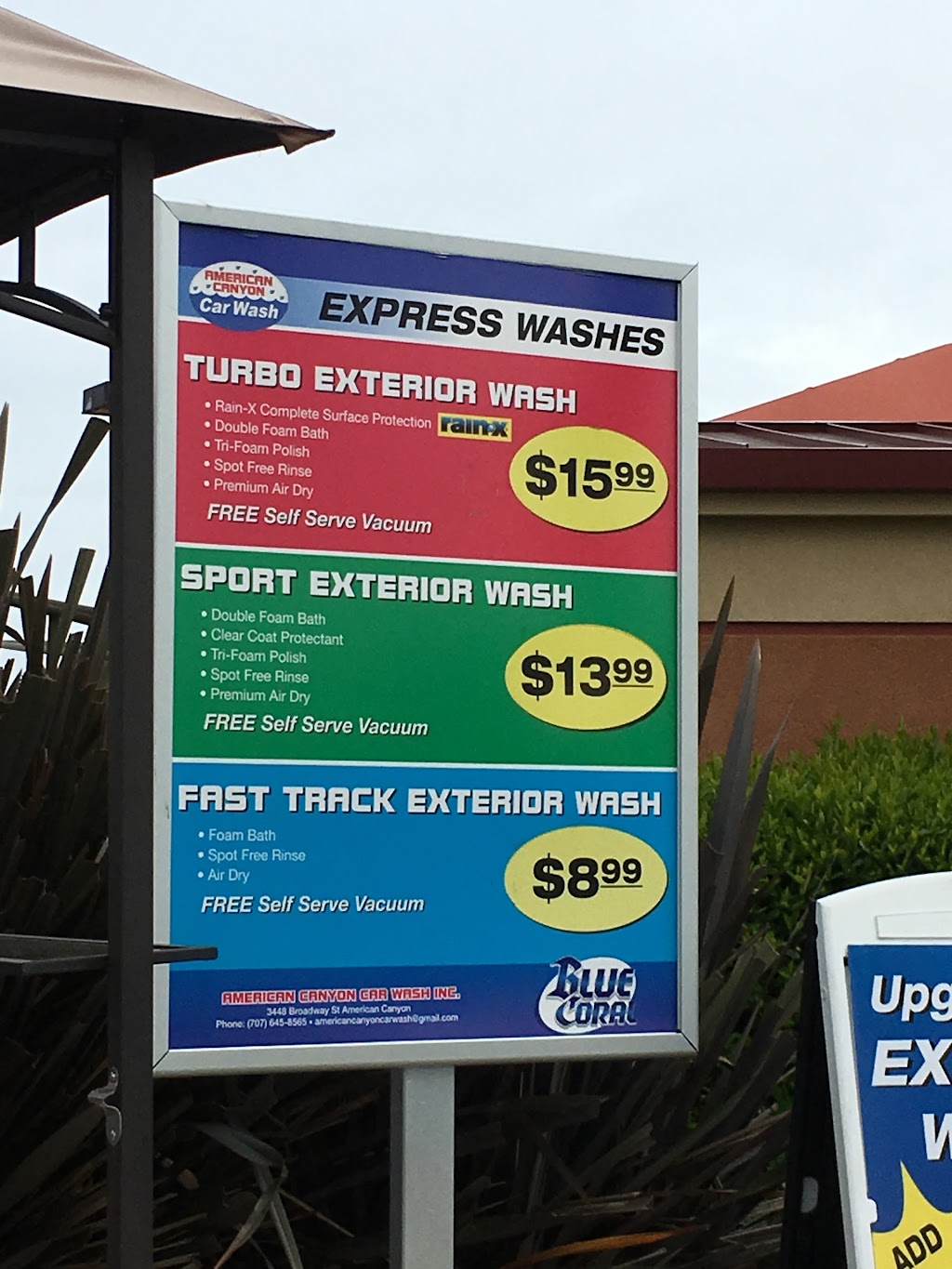 American Canyon Car Wash | 3448 Broadway, American Canyon, CA 94503 | Phone: (707) 645-8565