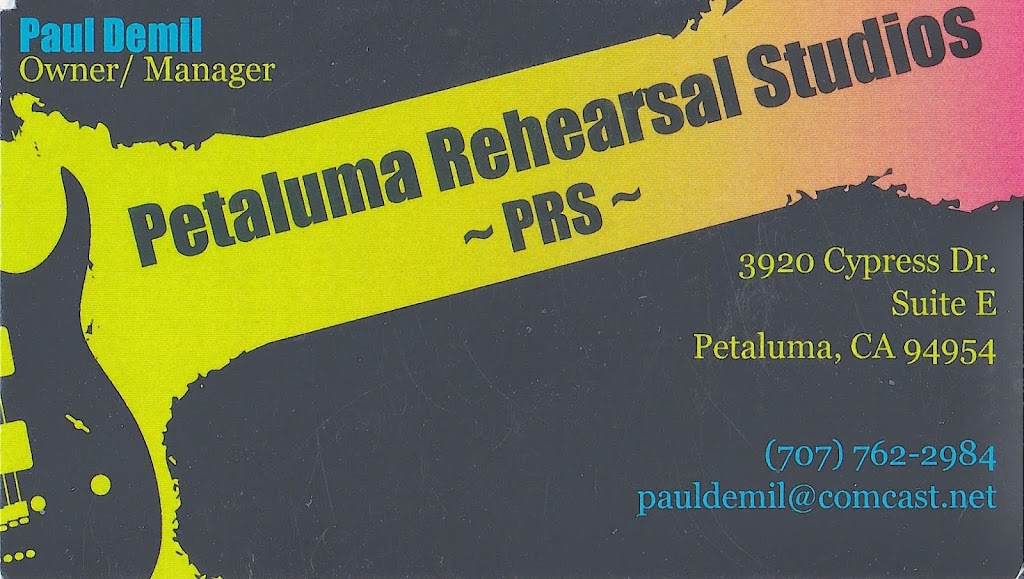 Petaluma Rehearsal Studios | 3920 Cypress Dr, Petaluma, CA 94954 | Phone: (707) 762-2984