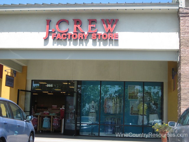 J.Crew Factory | 867 Factory Stores Dr, Napa, CA 94558 | Phone: (707) 252-6774