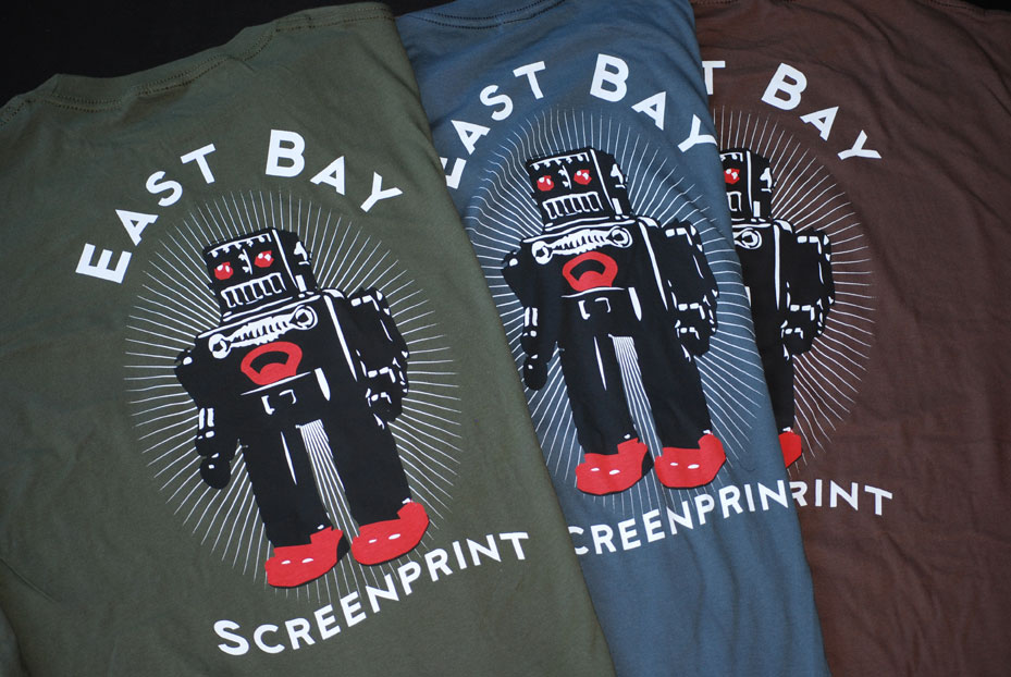 East Bay Screenprinting | 2355 Whitman Rd suite d, Concord, CA 94518 | Phone: (866) 756-0062