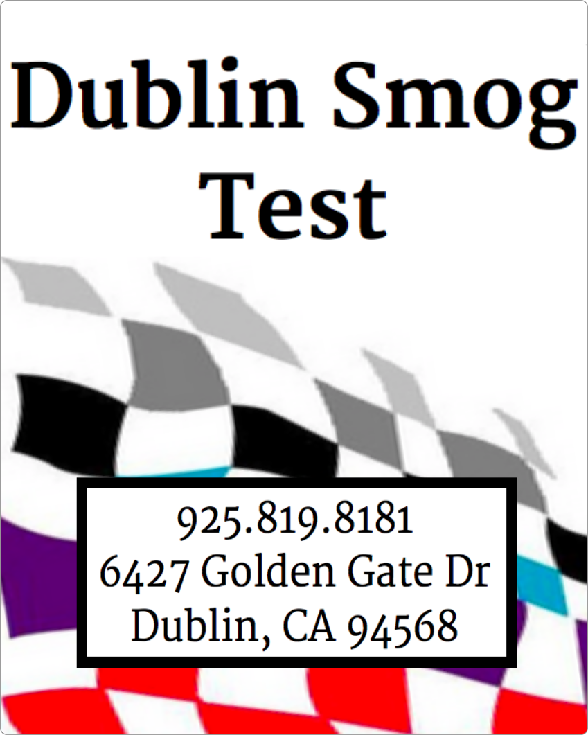 Dublin Smog Test | 6427 Golden Gate Dr, Dublin, CA 94568 | Phone: (925) 819-8181