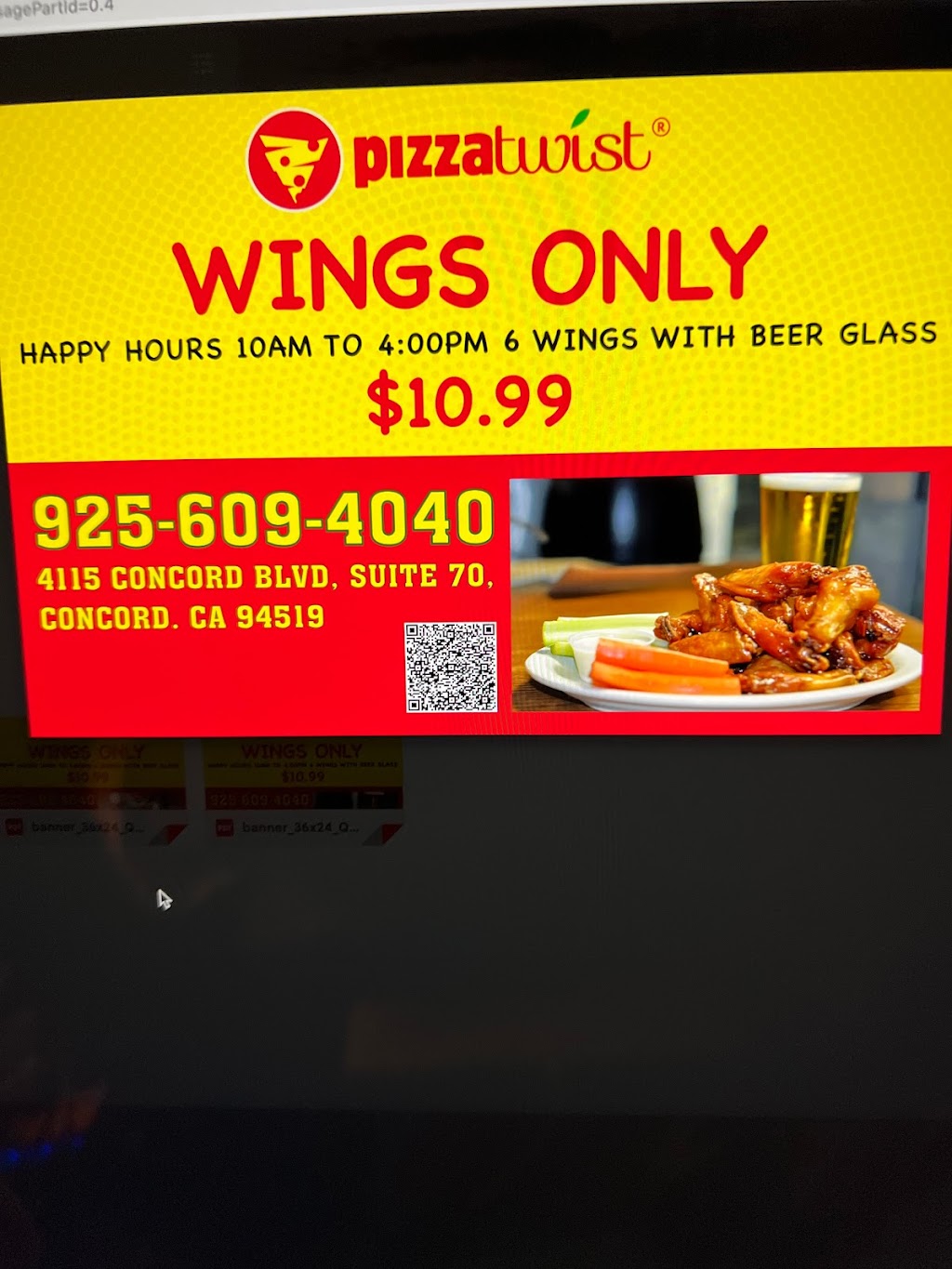 Wings Only | 4115 Concord Blvd Suite 1, Concord, CA 94519 | Phone: (925) 609-4040
