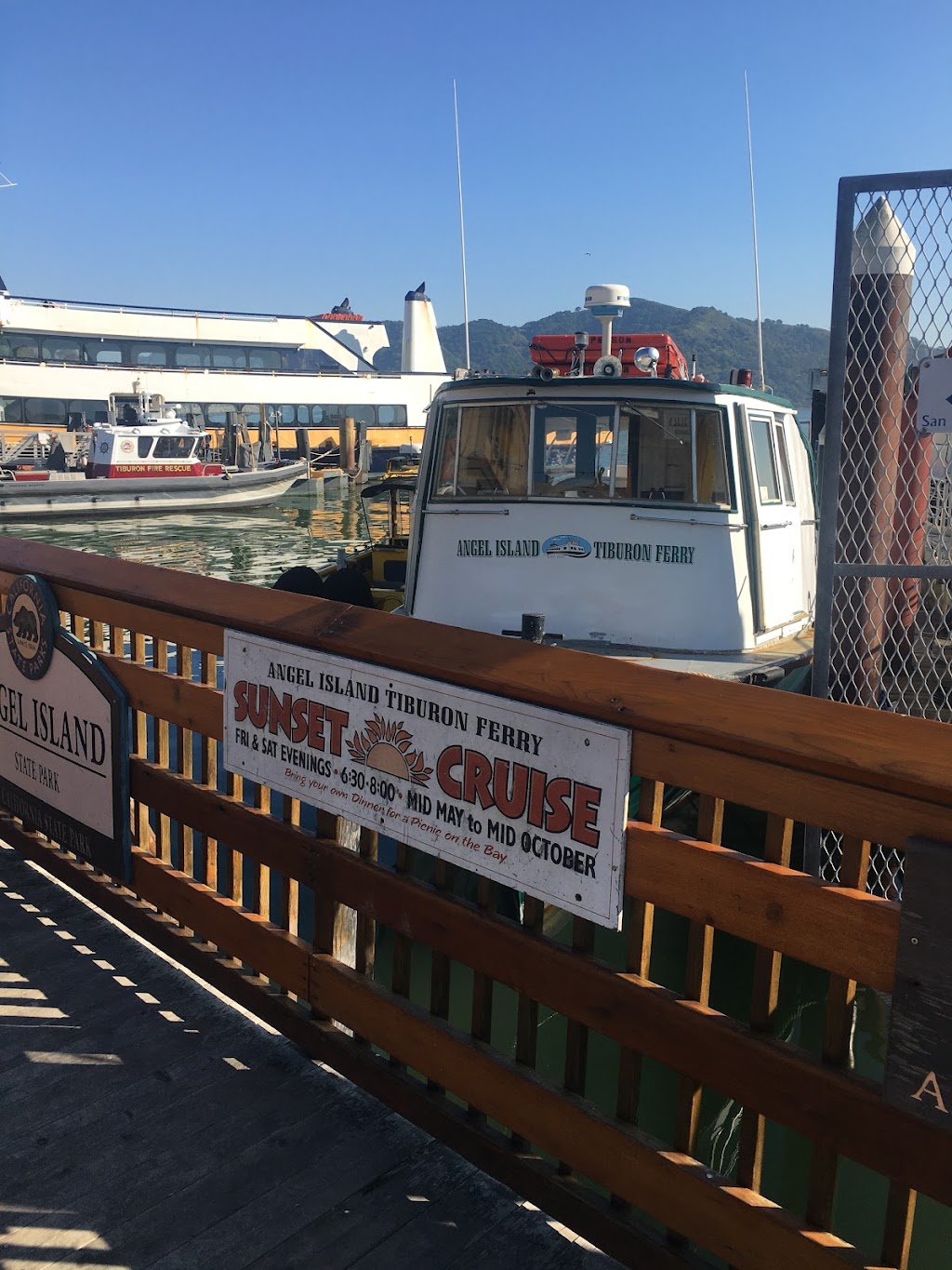 Angel Island - Tiburon Ferry | 21 Main St, Belvedere Tiburon, CA 94920 | Phone: (415) 435-2131