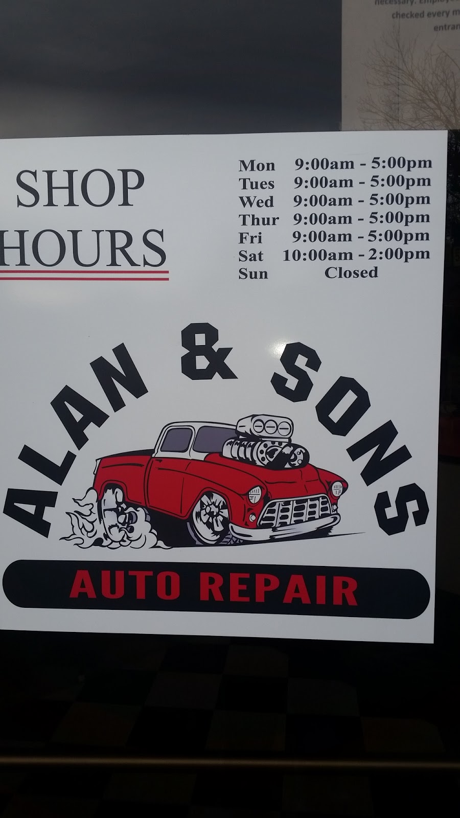 Alan and Sons | 4001 First St #7a, Livermore, CA 94551 | Phone: (925) 446-5106