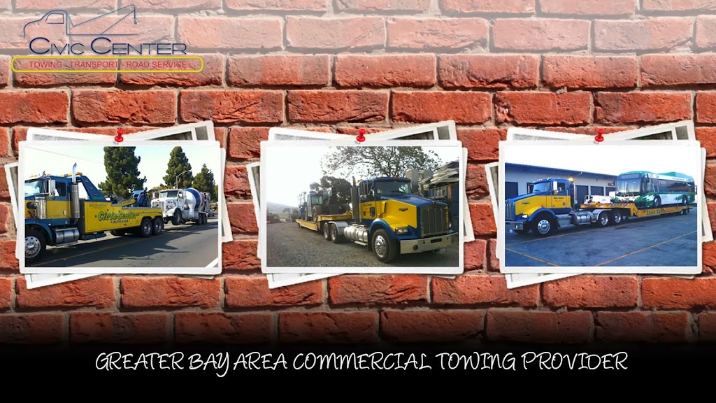 Civic Center Towing, Transport & Road Service | 1880 Garden Tract Rd, Richmond, CA 94801 | Phone: (510) 234-8699