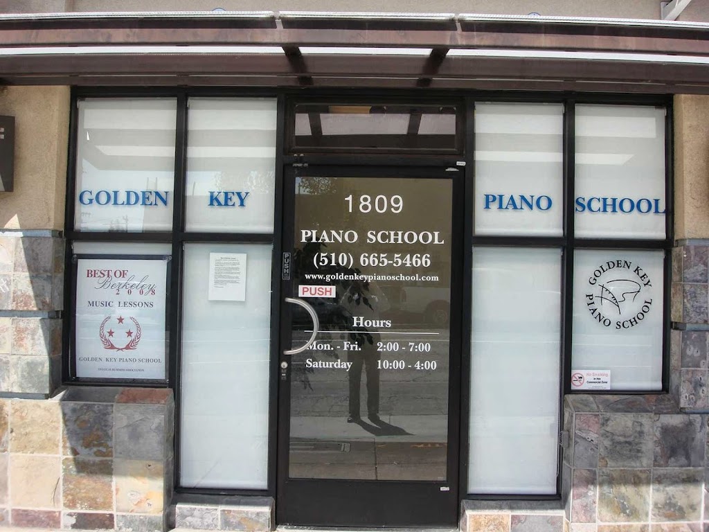 Golden Key Piano School | 1809 University Ave, Berkeley, CA 94703 | Phone: (510) 710-0995