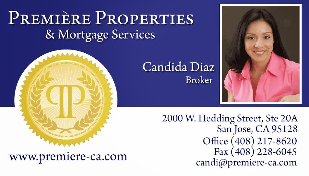 Premiere Properties and Mortgage Services Inc. | 2000 W Hedding St, San Jose, CA 95128 | Phone: (408) 217-8620