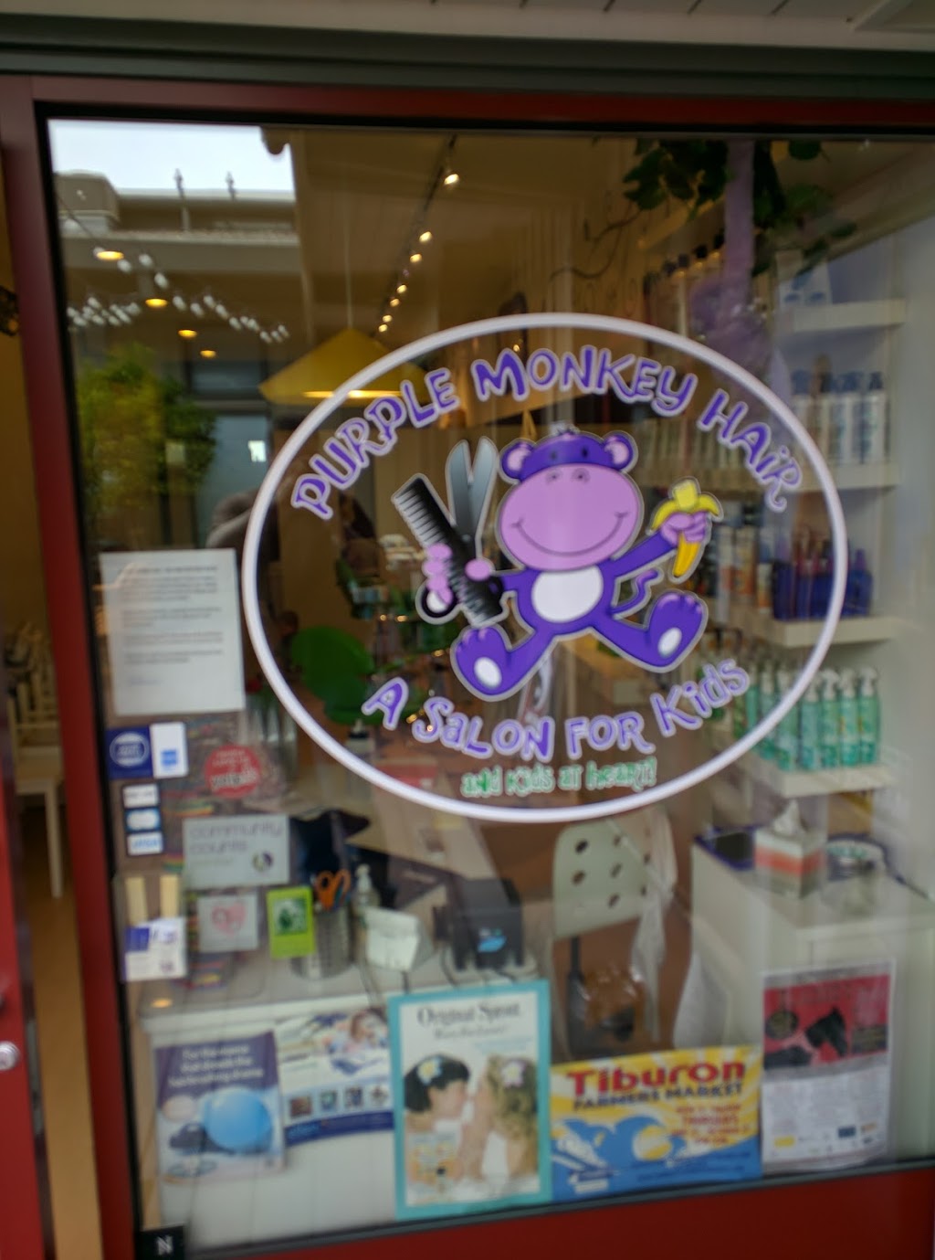 Purple Monkey Hair - A Salon for Kids (and kids at heart!) | 1550 Tiburon Blvd n, Belvedere Tiburon, CA 94920 | Phone: (415) 789-5437