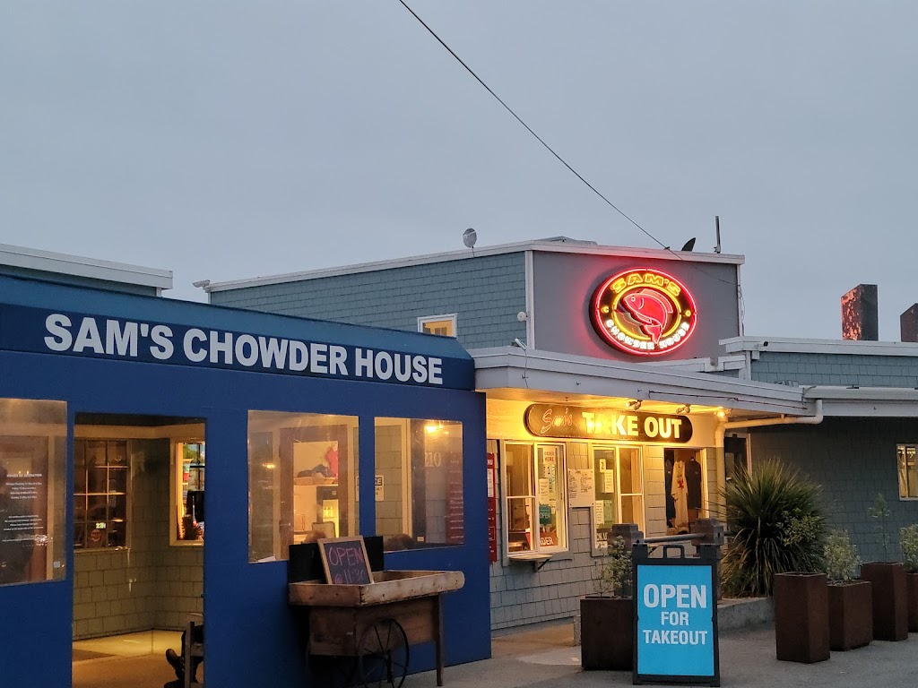 Sams Chowder House | 4210 CA-1, Half Moon Bay, CA 94019 | Phone: (650) 712-0245