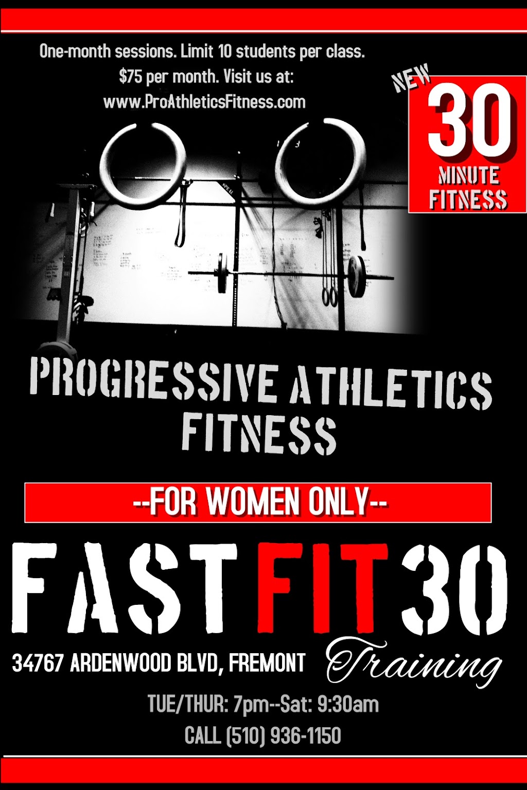 Progressive Athletics | 34767 Ardenwood Blvd, Fremont, CA 94555 | Phone: (510) 299-5224