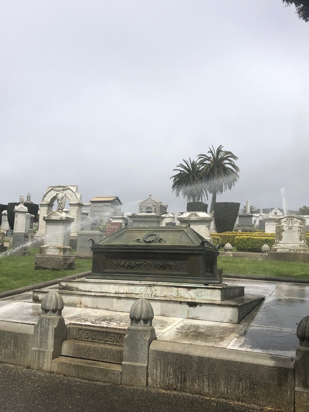 Wyatt Earp gravesite | 1301 El Camino Real, Colma, CA 94014 | Phone: (650) 755-4700