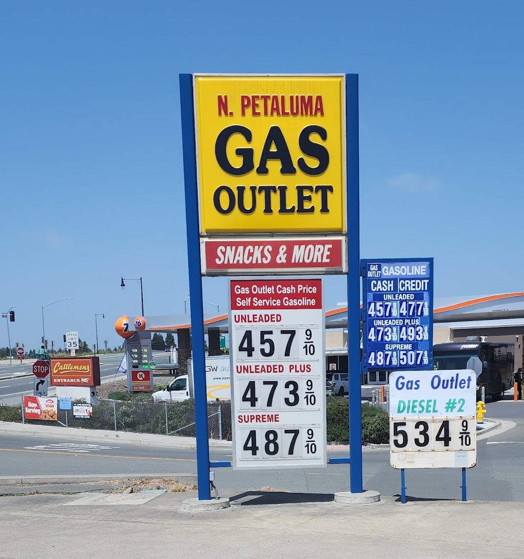 North Petaluma Gas Outlet | 4990 Petaluma Blvd N, Petaluma, CA 94952 | Phone: (707) 778-1271