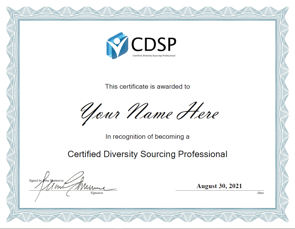 People Sourcing Certification Program | 201 Vista Heights Rd, El Cerrito, CA 94530 | Phone: (510) 384-8262