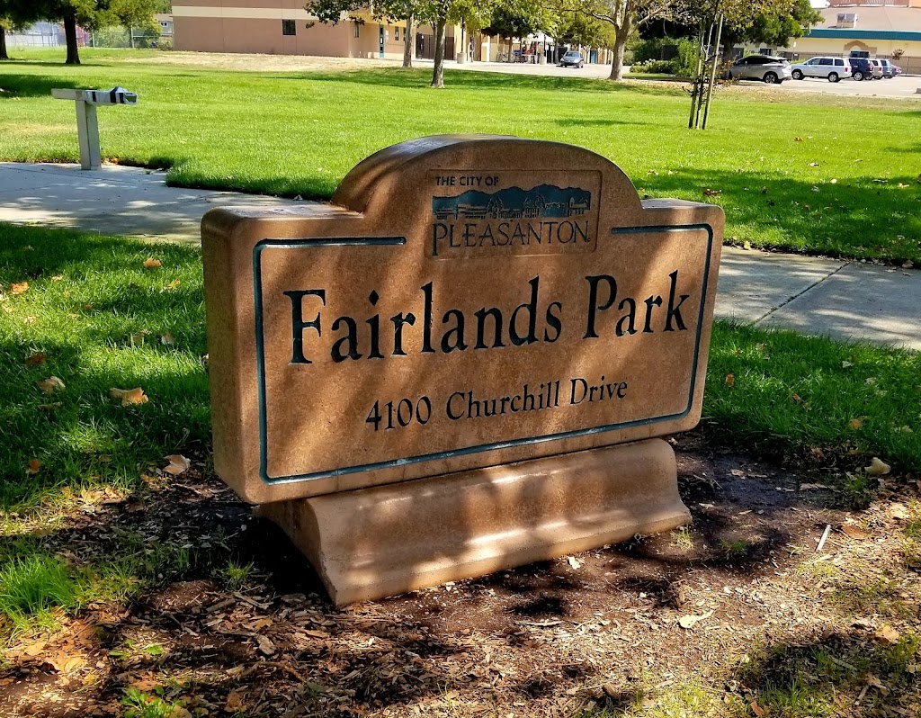 Fairlands Park | 4100 Churchill Dr, Pleasanton, CA 94588 | Phone: (925) 931-5500