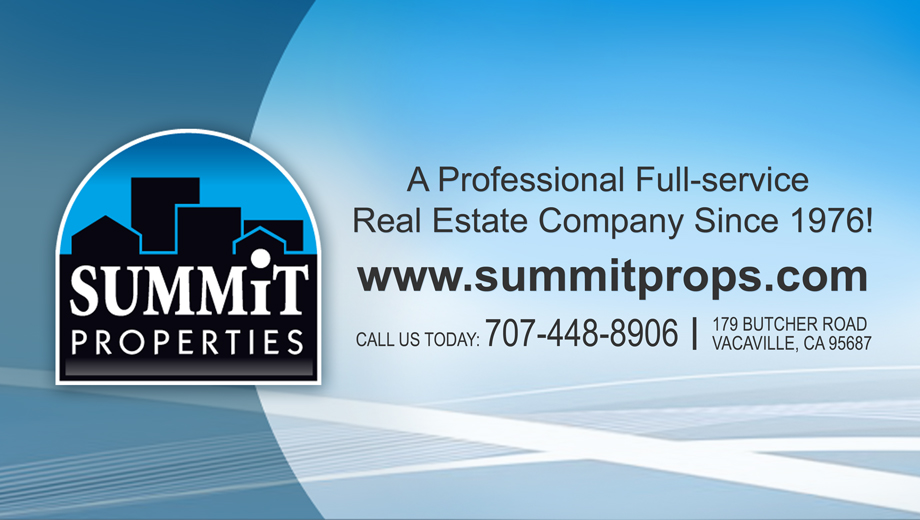 SUMMiT Properties | 179 Butcher Rd, Vacaville, CA 95687 | Phone: (707) 448-8906