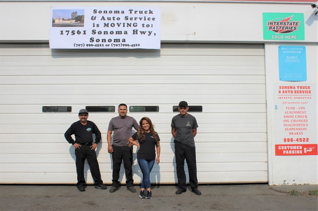 Sonoma Truck And Auto Service | 17561 Sonoma Hwy, Sonoma, CA 95476 | Phone: (707) 996-4521