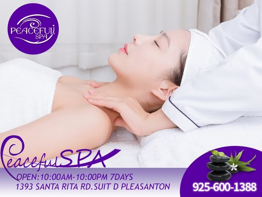 Peaceful Spa | 1393 Santa Rita Rd D, Pleasanton, CA 94566 | Phone: (925) 600-1388