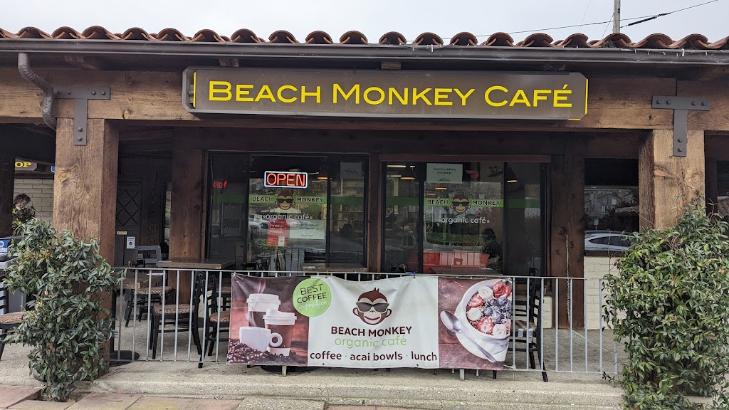 Beach Monkey Organic Cafe | Adobe Plaza Shopping Center, 986 Linda Mar Blvd, Pacifica, CA 94044 | Phone: (650) 898-8105