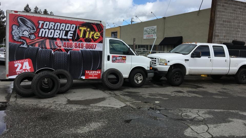 Tornado Mobile Tire | Story Rd, San Jose, CA 95122 | Phone: (408) 849-0607