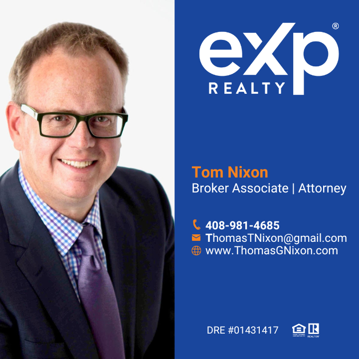 Tom Nixon | Real Estate Agent | Greater San Jose Area | 1712 Meridian Ave, San Jose, CA 95125 | Phone: (408) 981-4685