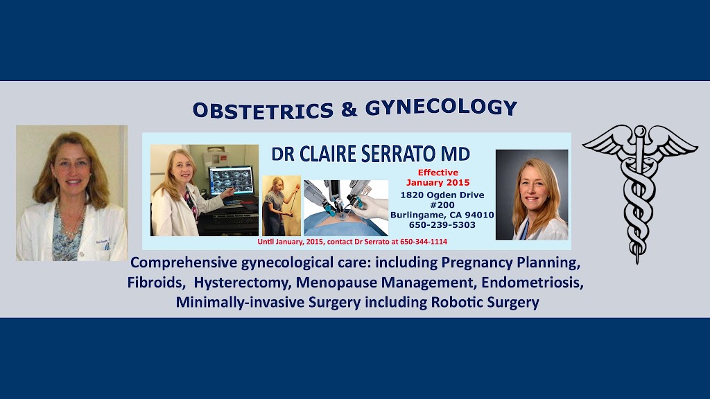 Dr Claire Serrato MD | 1820 Ogden Dr #200, Burlingame, CA 94010 | Phone: (650) 239-5303