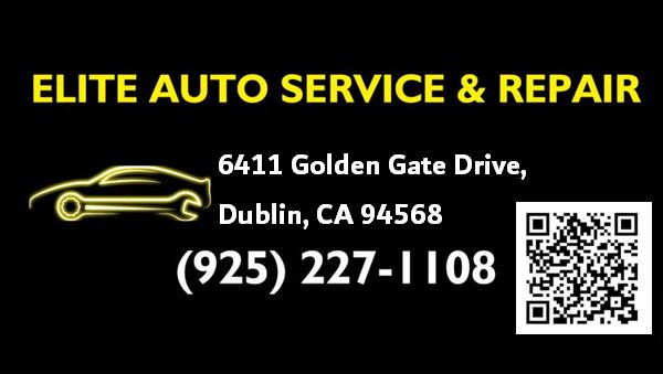 Elite Auto Service & Repair | 6411 Golden Gate Dr, Dublin, CA 94568 | Phone: (925) 227-1108