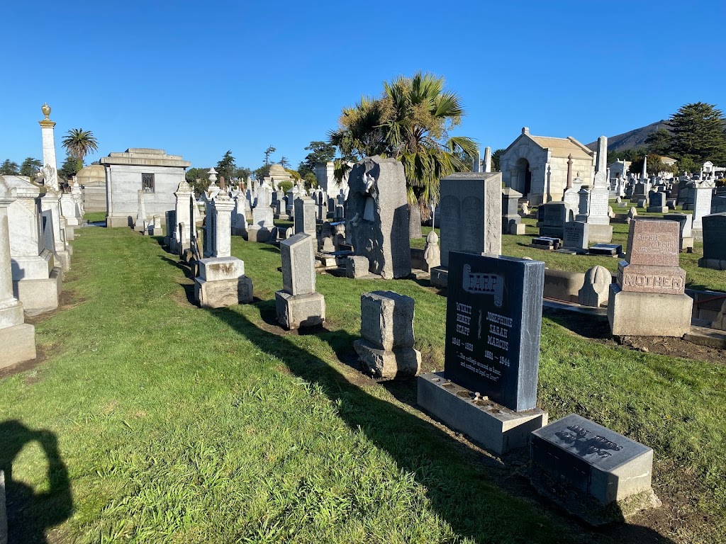Wyatt Earp gravesite | 1301 El Camino Real, Colma, CA 94014 | Phone: (650) 755-4700