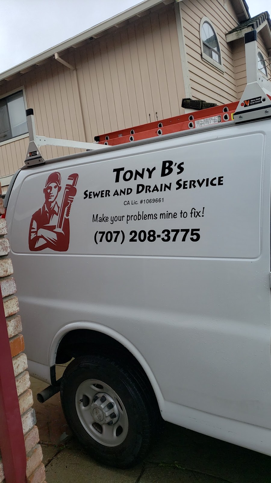 Tony Bs Sewer and Drain Service | 131 Buttercup Cir, Vacaville, CA 95687 | Phone: (707) 208-3775