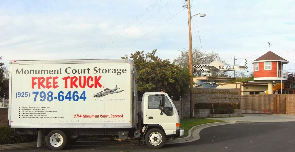 Monument Court Storage | 2714 Monument Ct, Concord, CA 94520 | Phone: (925) 798-6464