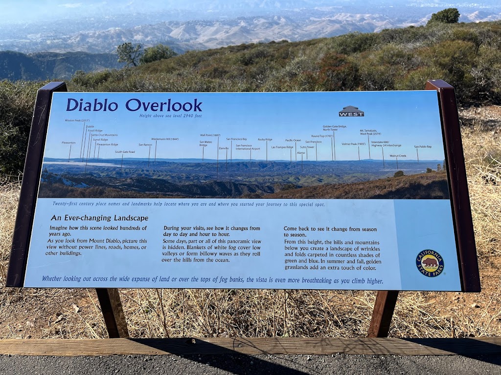 Diablo Valley Overlook | Summit Rd, Walnut Creek, CA 94598 | Phone: (925) 837-2525