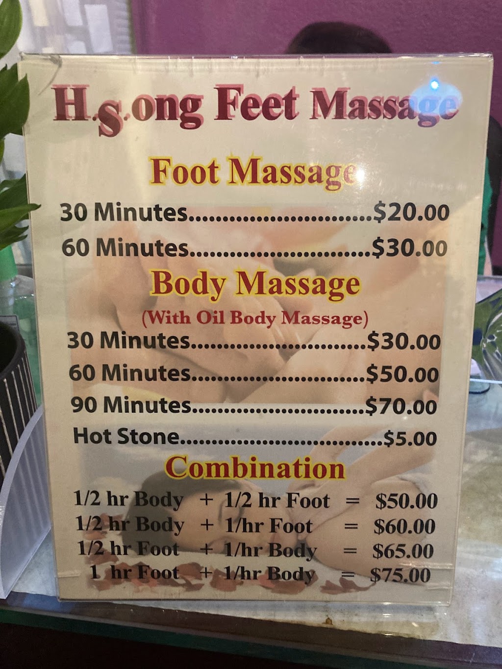 H.Song Feet Massage | 424 Toyon Ave, San Jose, CA 95127 | Phone: (408) 898-4518