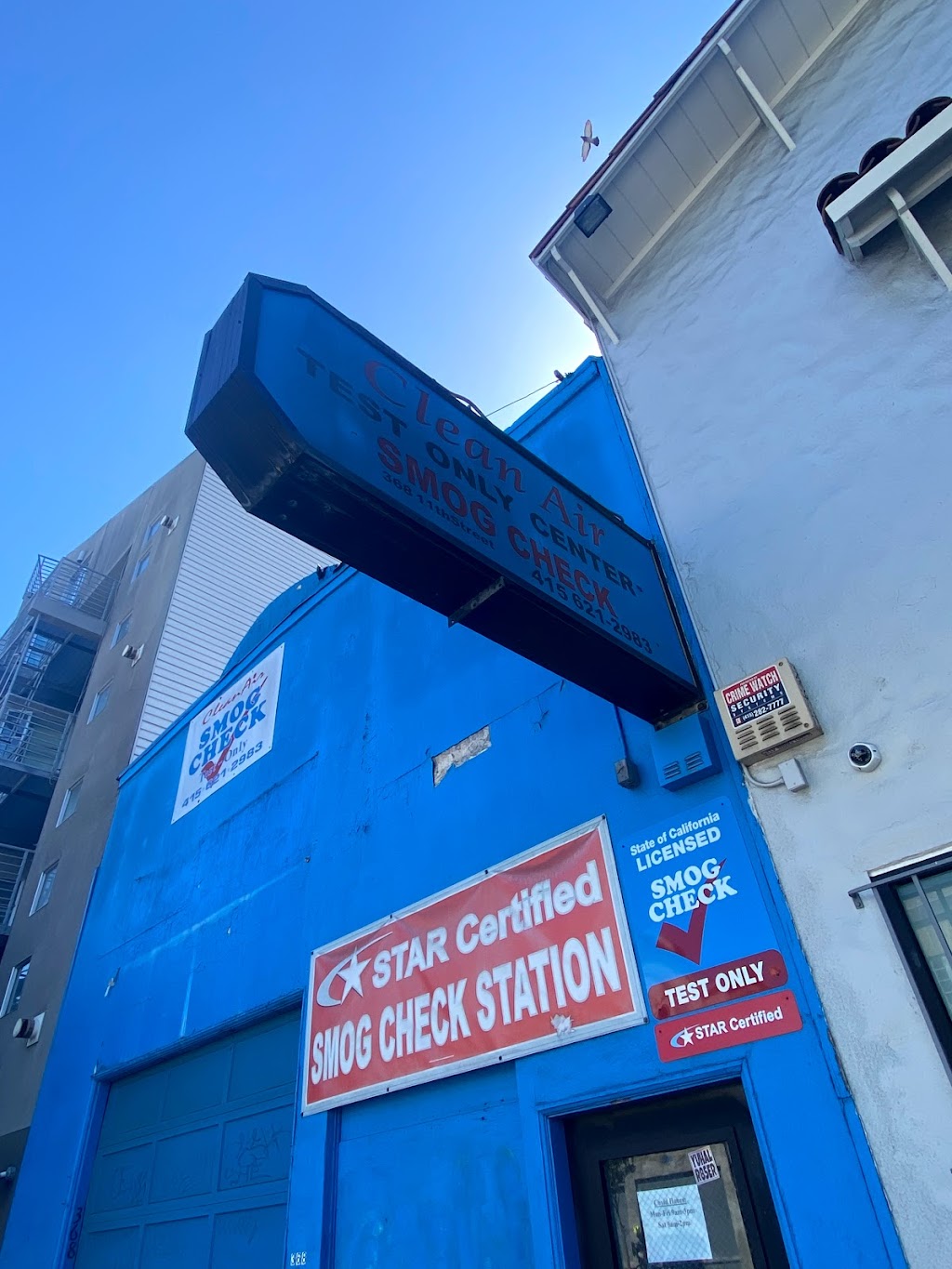 Clean Air Smog Check Star Certified Station | 368 11th St, San Francisco, CA 94103 | Phone: (415) 621-2983