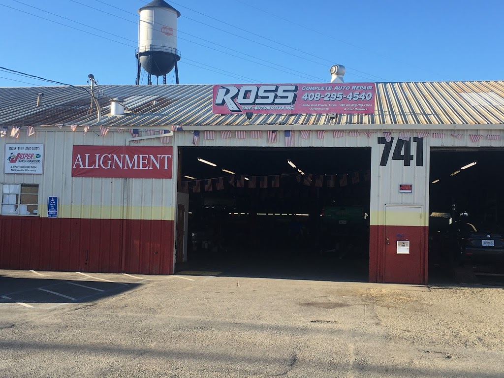 Ross Tire and Automotive | 741 Auzerais Ave, San Jose, CA 95126 | Phone: (408) 295-4540